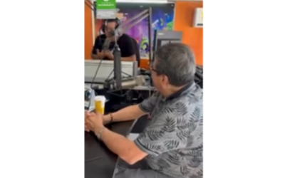 El director del IMEBU en la emisora Olimpica Stereo