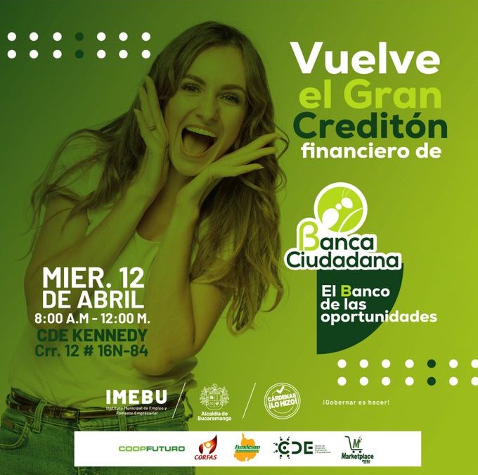 Este jueves tendremos Creditón en el CDE Del Kennedy.