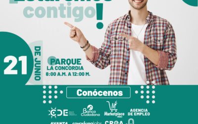 ¡Arriésgate y conócenos este miércoles 21 de junio en el parque La Concordia!