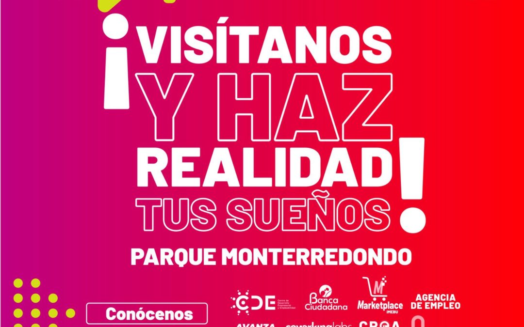 llegamos al parque del barrio Monterredondo.