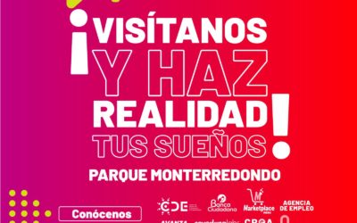 llegamos al parque del barrio Monterredondo.