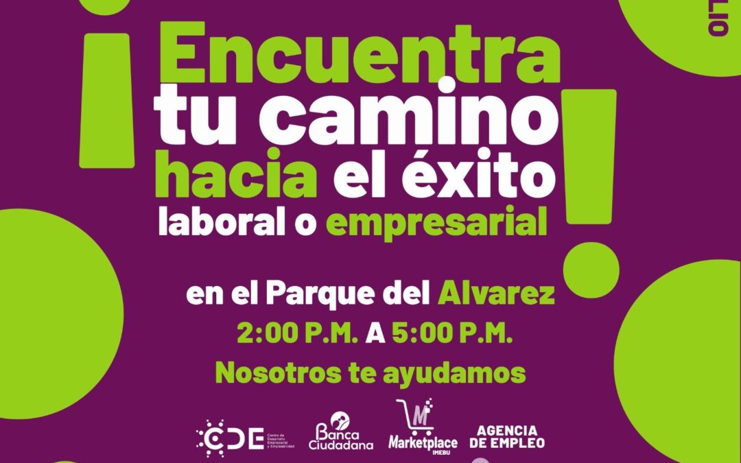 ¡No paramos! Encuentra tu camino hacia el éxito laboral o empresarial en el parque del barrio Álvarez (cancha de baloncesto)