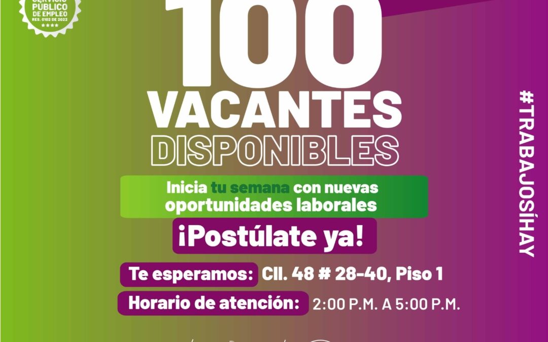 Participa en el ¡Empleate BGA! del IMEBU.