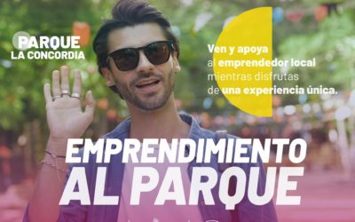 Esta semana nuestros emprendedores estarán presentes en el parque La Concordia.