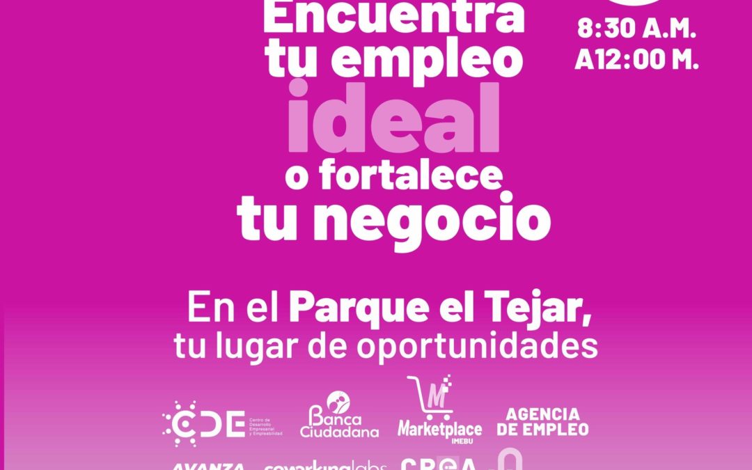 El parque Tejar te espera mañana de 8:30a.m. A 12:00m.
