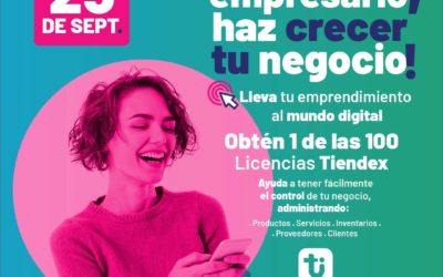Empresario y emprendedor, estás a tiempo de tener la mejor y más sencilla herramienta digital Tiendex, para hacer crecer tu negocio.