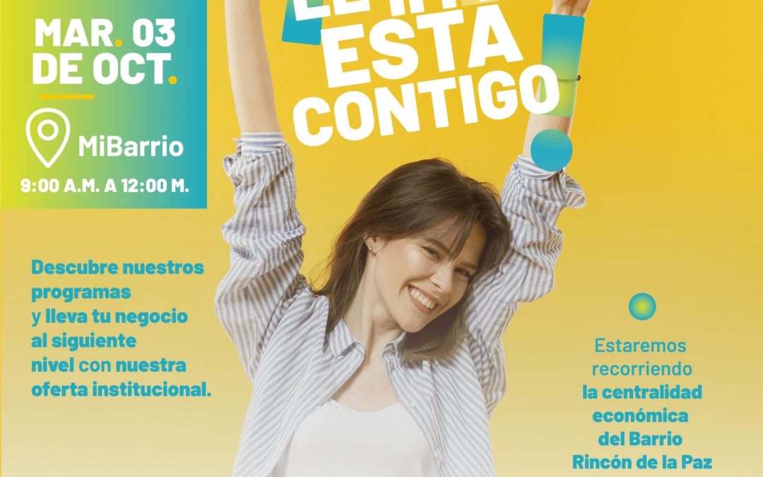 ¡Estaremos contigo!