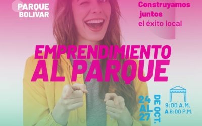 Esta semana, todos juntos vamos a respaldar a nuestros talentosos emprendedores bumangueses en el Parque Bolívar.