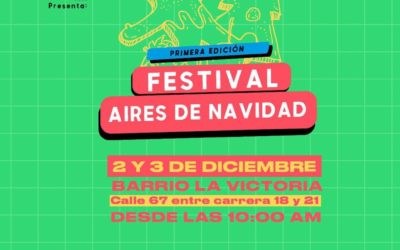 ¡Prepárate! Llega la época más esperada del año y la vamos a celebrar este 2 y 3 de diciembre en el barrio La Victoria.