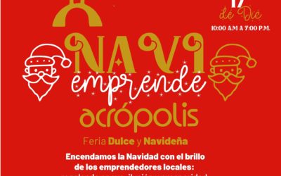 En esta Navidad no te puedes perder la feria dulce y navideña en el Centro Comercial Acrópolis.