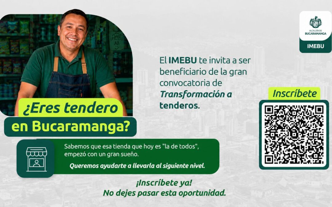 IMEBU abre convocatoria para fortalecer tenderos de Bucaramanga