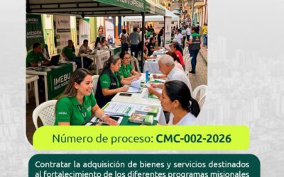 Convocatoria Pública elementos POP e indumentaria de trabajo